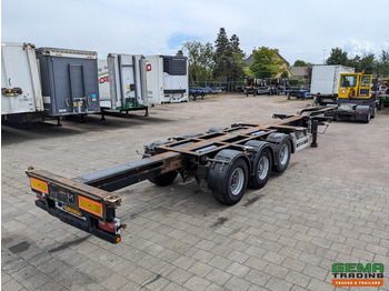 Полуприцеп-контейнеровоз/ Сменный кузов Pacton T3-010 3-Assen SAF - MULTI - Trommelremmen - LiftAs - 3x Uitschuifbaar: фото 3