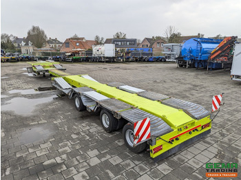 Низкорамный полуприцеп RECKER SAHN TIEFLADER SPEZIAL Dieplader - 3-StuurAssen - Afstandbediening - Uitschuifbaar - HydraulischVerbreedbaar - Wielkuipen -ZZ kenteken: фото 3