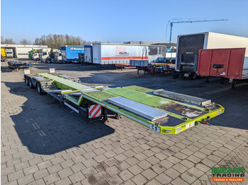 Низкорамный полуприцеп RECKER SAHN TIEFLADER SPEZIAL Dieplader - 3-StuurAssen - Afstandbediening - Uitschuifbaar - HydraulischVerbreedbaar - Wielkuipen -ZZ kenteken: фото 5