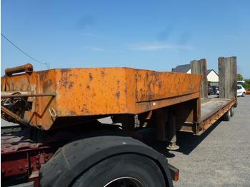 Низкорамный полуприцеп для транспортировки тяжёлой техники Nicolas: фото 1