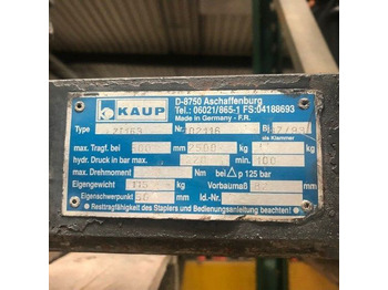 Навесное оборудование KAUP