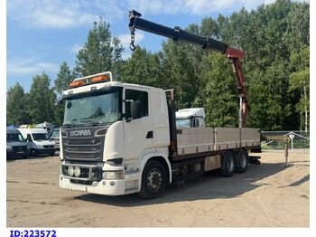 Грузовик бортовой/ Платформа SCANIA R 500