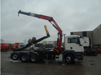 Крюковой мультилифт, Автоманипулятор MAN TGS 35.440 + PALFINGER 24500 + 8X4 + EURO 5 + REMOTE: фото 4