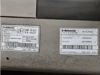 Отопление/ Вентиляция RENAULT RANGE T / WEBASTO AIR TOP EVO 2000: фото 3