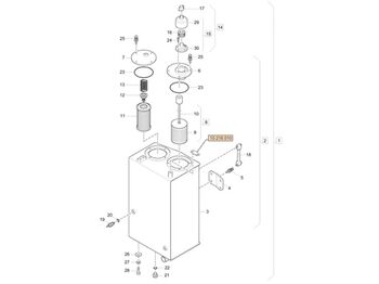 Новый Топливный бак для Строительной техники Case 3KML03100: фото 3 Новый Топливный бак для Строительной техники Case 3KML03100: фото 3