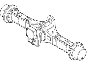 Задняя ось CASE