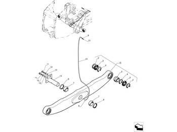 Запчасти ходовой части CASE