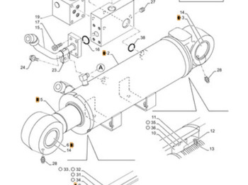 Гидравлический цилиндр CASE