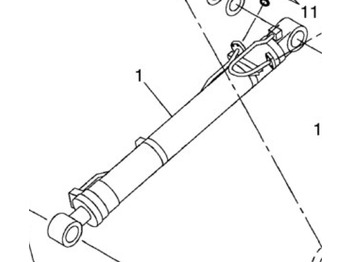 Гидравлический цилиндр CASE
