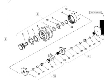 Коробка передач CASE