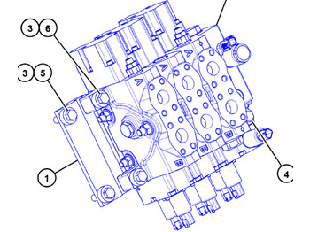 Гидравлический клапан CATERPILLAR