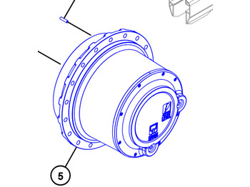Бортовой редуктор CATERPILLAR