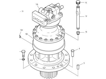 Поворотный редуктор DOOSAN