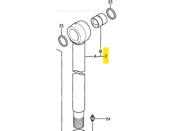 Гидравлический цилиндр HITACHI