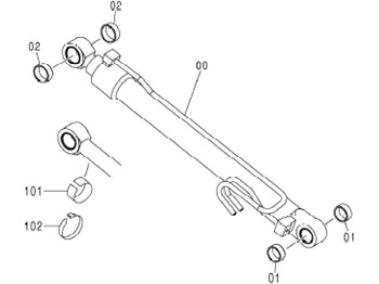 Гидравлический цилиндр HITACHI