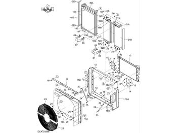 Радиатор HITACHI