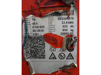 Аккумулятор GRUMA 48 Volt 5 PzS 625 Ah: фото 5