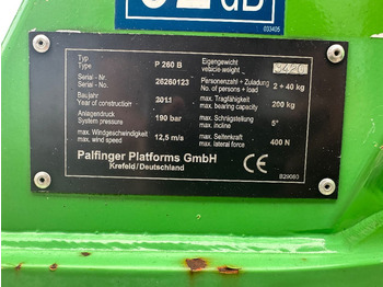 Грузовик с подъемником Palfinger P 260 B op Nissan Cabstar: фото 4