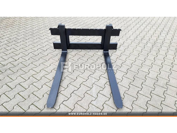 Новый Вилы для Строительной техники EH Palettengabel für Kubota R065 R082 R090 2,5 t: фото 2