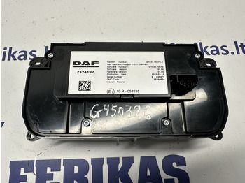 Приборная панель для Грузовиков DAF AC, heater control, switch: фото 2 Приборная панель для Грузовиков DAF AC, heater control, switch: фото 2