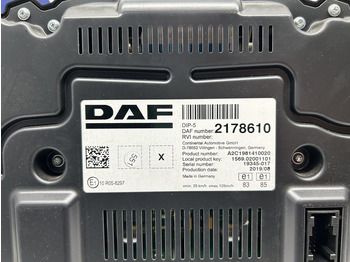 Приборная панель для Грузовиков DAF instrument cluster UK version: фото 4 Приборная панель для Грузовиков DAF instrument cluster UK version: фото 4
