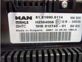 Блок управления для Грузовиков MAN NEW OE heater control unit: фото 2 Блок управления для Грузовиков MAN NEW OE heater control unit: фото 2