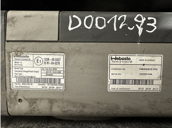 Отопление/ Вентиляция для Грузовиков Webasto: фото 4