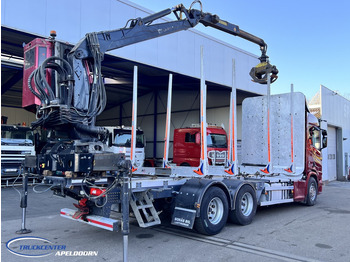 Лесовоз, Автоманипулятор Scania R650 V8 NGS 6x4, Retarder, Jonsered ('19): фото 2