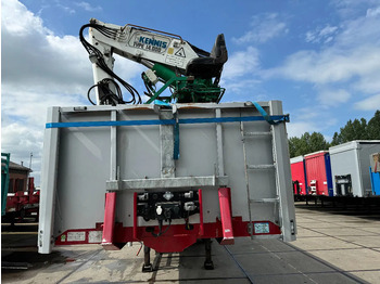 Полуприцеп бортовой/ Платформа Floor FLO 18 30 S2 + KENNIS CRANE 3X STEERING AXLE: фото 2 Полуприцеп бортовой/ Платформа Floor FLO 18 30 S2 + KENNIS CRANE 3X STEERING AXLE: фото 2