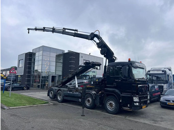 Крюковой мультилифт MAN TGS 35.440 8X2-4 + HIAB 220C-5 REMOTE + CABLE LI: фото 4