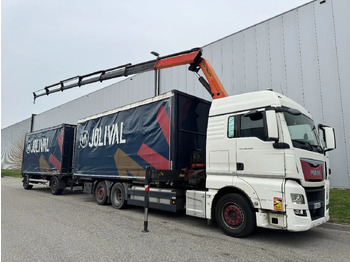 Тентованный грузовик MAN TGX 26.480