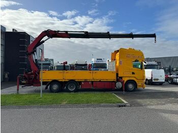 Грузовик бортовой/ Платформа SCANIA R 500