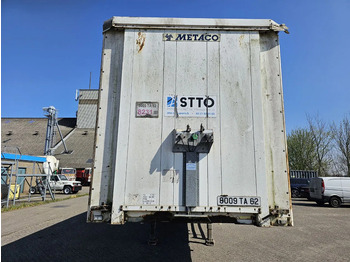 Полуприцеп бортовой/ Платформа METACO DRUMBRAKES + Twistlocks: фото 2