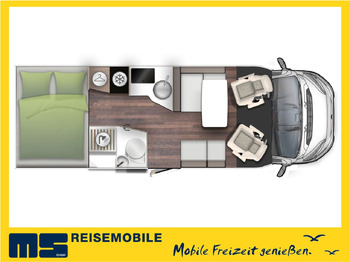 Полуинтегрированный автодом Forster T 699 HB / 140PS / HUBBETT & HECKBETT: фото 2 Полуинтегрированный автодом Forster T 699 HB / 140PS / HUBBETT & HECKBETT: фото 2