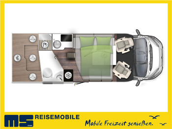 Полуинтегрированный автодом Forster T 699 LF /-2025- /140PS / XXL- HUBBETT & RAUMBAD: фото 2