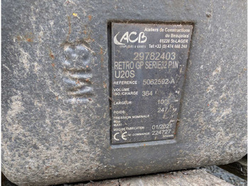 Колёсный погрузчик ACB (COUPLEURS & GODETS) - 2021 - LOW SPOON 1000MM - MODULE 3 - 364 LITRES: фото 2