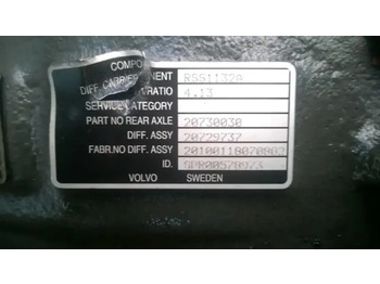 Задняя ось для Грузовиков Volvo Differentieel RSS1132A: фото 2 Задняя ось для Грузовиков Volvo Differentieel RSS1132A: фото 2