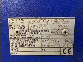 Воздушный компрессор Airpress BA 900 5.5 kW 10 Bar 822 L / min Elektrische Zuigercompressor: фото 3