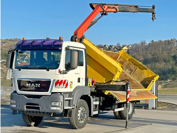 Самосвал, Автоманипулятор MAN TGS 18.320 * PK 12002 - EH A + FUNK * TOPZUSTAND: фото 3