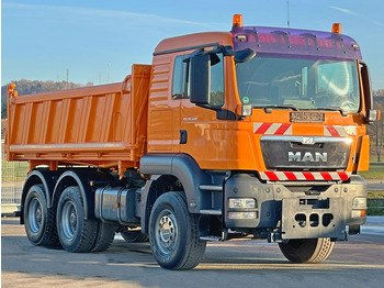 Самосвал, Автоманипулятор MAN TGS 26.440 * Kipper 4,80 m * 6x4 * TOPZUSTAND: фото 3