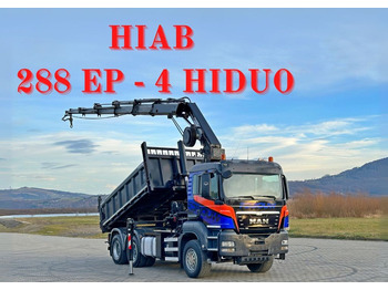 MAN TGS 33.480 * HIAB 288 EP - 4 HIDUO/ FUNK * 6x4  лизинг MAN TGS 33.480 * HIAB 288 EP - 4 HIDUO/ FUNK * 6x4: фото 1
