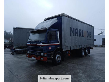 Тентованный грузовик SCANIA P 93M 250 | 6X2 8 tyres | Manual injector pump |: фото 2