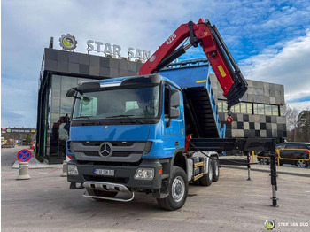 Новый Автоманипулятор Mercedes-Benz ACTROS 3341 6x6 HMF 4220 K4 CRANE KIPPER: фото 2 Новый Автоманипулятор Mercedes-Benz ACTROS 3341 6x6 HMF 4220 K4 CRANE KIPPER: фото 2