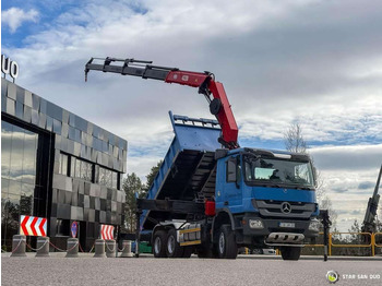 Новый Автоманипулятор Mercedes-Benz ACTROS 3341 6x6 HMF 4220 K4 CRANE KIPPER: фото 3 Новый Автоманипулятор Mercedes-Benz ACTROS 3341 6x6 HMF 4220 K4 CRANE KIPPER: фото 3