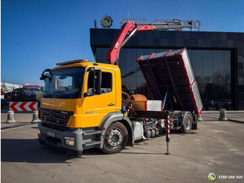 Автоманипулятор Mercedes-Benz  AXOR 1824 4x2 HMF 975 HDS Crane  Rotator Kipper: фото 4