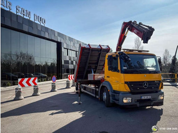 Автоманипулятор Mercedes-Benz  AXOR 1824 4x2 HMF 975 HDS Crane  Rotator Kipper: фото 2