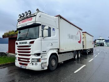 Грузовик с закрытым кузовом SCANIA R 730