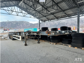 Полуприцеп бортовой/ Платформа VAN HOOL