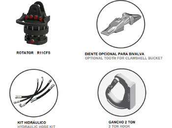 Clamshell bucket with high capacity BV-S 650 лизинг Clamshell bucket with high capacity BV-S 650: фото 2