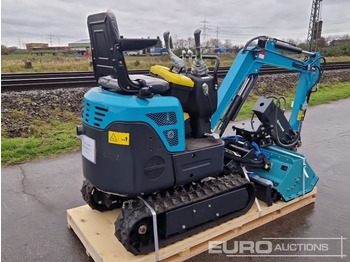 Мини-экскаватор 2025 Oulide 12 Rubber Tracks, Blade, Piped, Hydraulic Hammer, Flail Mower, Bucket: фото 5